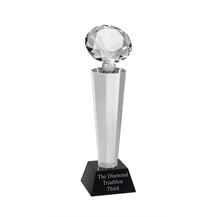 AC150A Engraved Optical Crystal Diamond